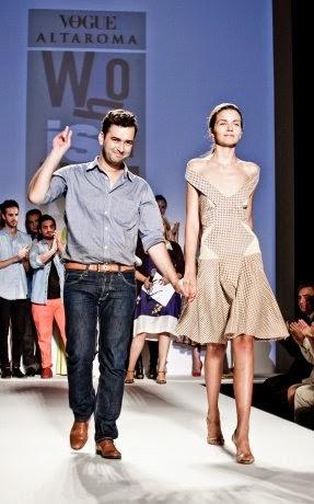 Giorgio Armani sostiene la nuova generazione di designer: Angelos Bratis