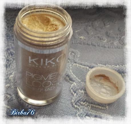 PIGMENT LOOSE EYESHADOW NR. 18 ORO BIANCO KIKO REVIEW PIGMENT LOOSE EYESHADOW NR. 18 ORO BIANCO KIKO REVIEW