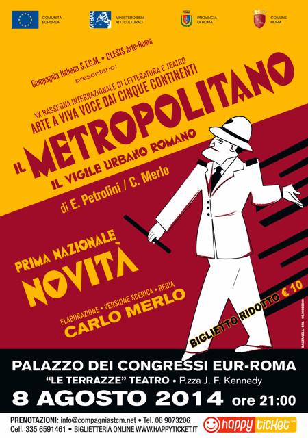 Il Metropolitano_ Ettore Petrolini_Manifesto