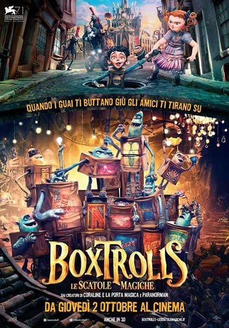 The Boxtrolls: poster, trailer e nuova featurette