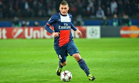 La Santarelli scambia Verratti per un cameriere