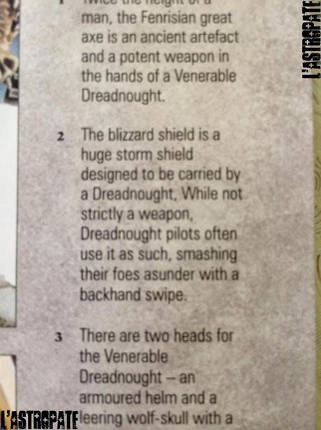 Dreadnought dei Lupi Siderali: dettagli sulle loro armi Dreadnought dei Lupi Siderali: dettagli sulle loro armi