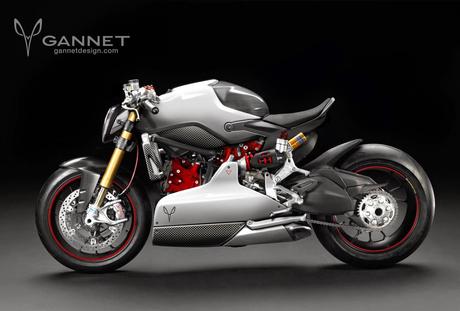 Design Corner - Ducati 1199 Panigale Cafè Fighter by Gannet Design