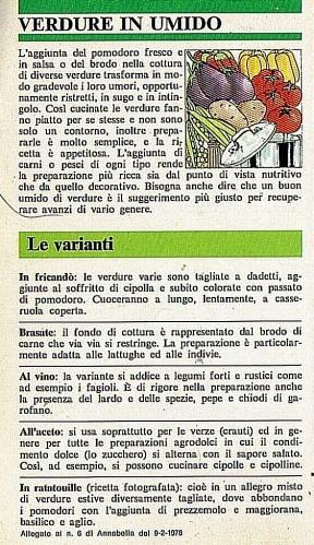 I classici: Verdure in umido, Peperoni ripieni di Fricò (o Fricandò di Romagna)