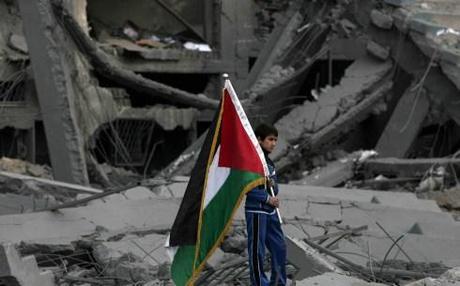 SOLO SILENZIO E RABBIA PALESTINIAN-ISRAELI-CONFLICT-GAZA-STADIUM