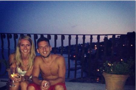 Dries Mertens e Kat Kerkofs