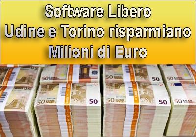 Torino e Udine verso il Software Libero