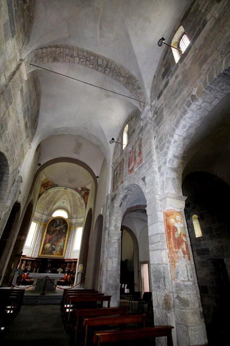 La Trinità tricefala della Chiesa Parrocchiale di Armeno.