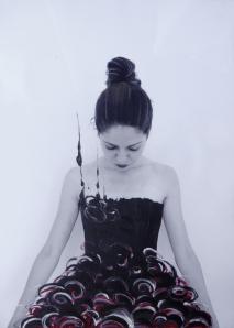 MILANO: Volti della Luna | opere di Elena Amodeo, poesie di Vittorio Schieroni | MADE4ART Elena Amodeo2