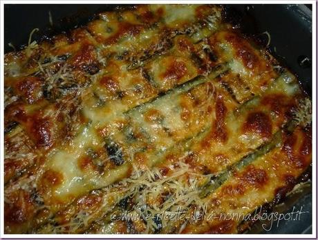 Sformato di zucchine con mozzarella e parmigiano (7)