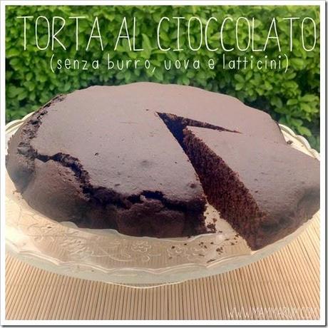 torta al cioccolato senza