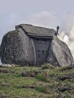 Rock house-wallpaper Rock house-wallpaper