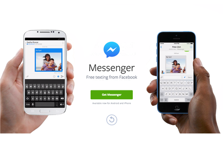 Facebook: da oggi i messaggi solo tramite Messenger