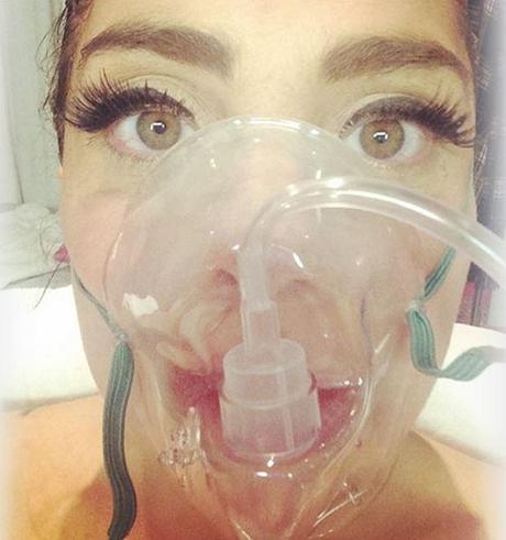 lady gaga in ospedale