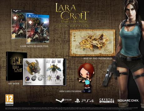 I contenuti della Gold Edition e del Season Pass di Lara Croft and the Temple of Osiris