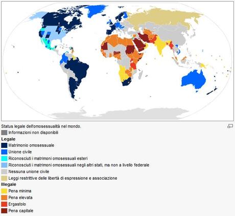 classifica lgbt Omosessualità e omofobia