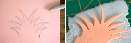 Do It Yourself ❤ I sandali ananas etape-2-decoupage-mousse