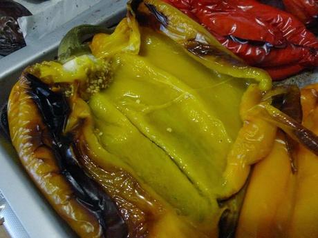 Peperoni e melanzane arrostiti al forno