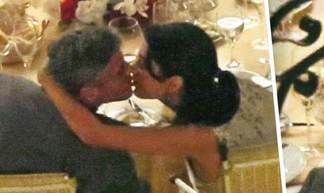 George Clooney e Amal Alamuddin su Chi, quanta passione!