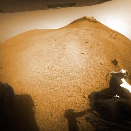 Sol 3750 (immagine rettificata e colorata) Sol 3750 (immagine rettificata e colorata)