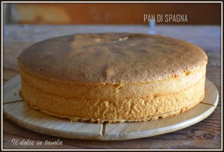 Pan di spagna con amido di grano