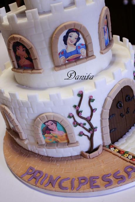 Torta castello delle principesse