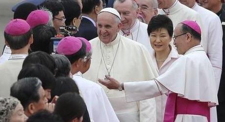 Papa in Corea