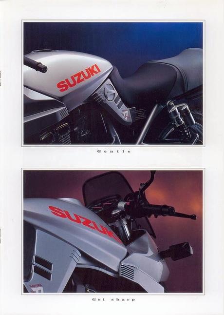 Vintage Japan Brochures: Suzuki GSX 250 S Katana 1991