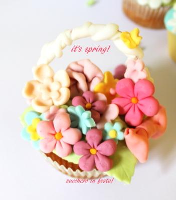 It' spring! Ancora cupcakes