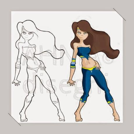 Illustrazioni - sketch and color Illustrazioni - sketch and color