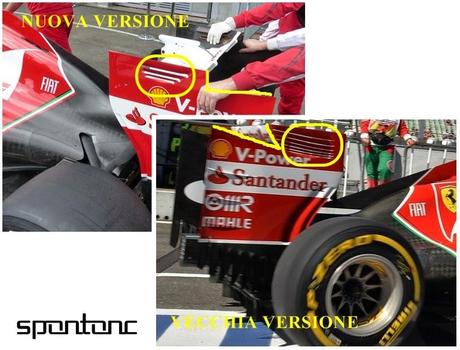 Gp Spa: ala a basso carico per la Ferrari