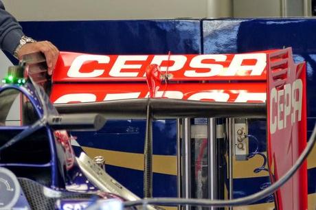 Gp Spa: ala posteriore a basso carico anche per la Toro Rosso