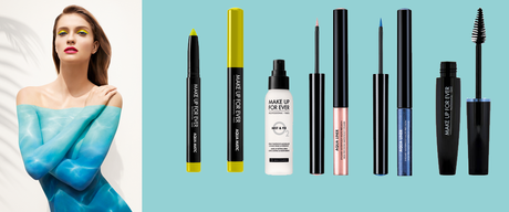 Make Up For Ever: scopri il look waterproof dell'acqua con la Linea Aqua!