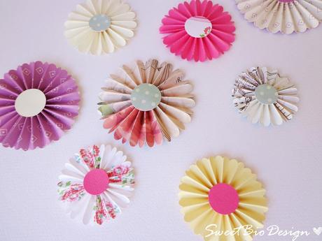 Tutorial Coccarde di Carta - DIY Paper Rosettes