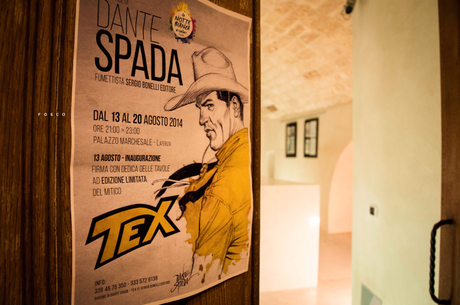 Dante Spada e il suo TEX in mostra