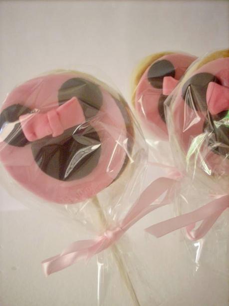 CUPCAKES E BISCOTTI LOLLIPOPS MINNIE