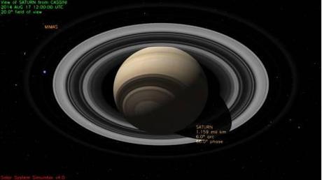NASA Cassini 17 agosto 2014