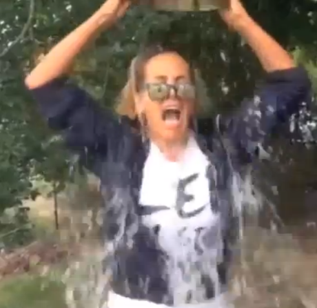 Video dell'Ice Bucket Challange di Barbara d'Urso