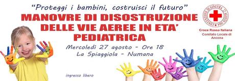 Manovre di disostruzione pediatriche: appuntamento a Numana (An)