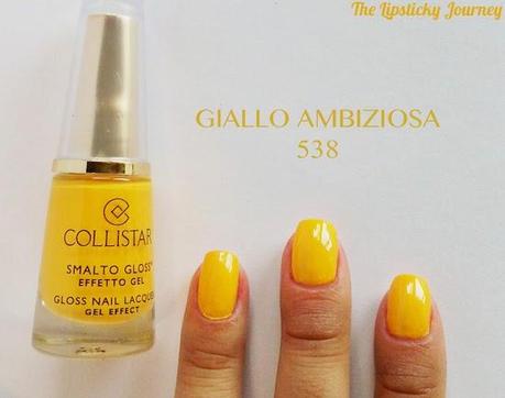 Collistar Smalto Gloss Effetto Gel - Top summer colors