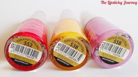 Collistar Smalto Gloss Effetto Gel - Top summer colors