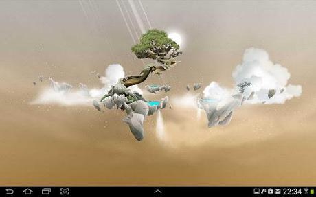  Sky Islands   un Live Wallpaper da sogno per Android