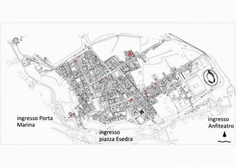 Mappa dei nuovi edifici da visitare