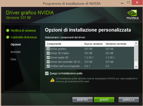 Come aggiornare i driver della scheda video Nvidia su Windows Vista, 7, 8 e 8.1?