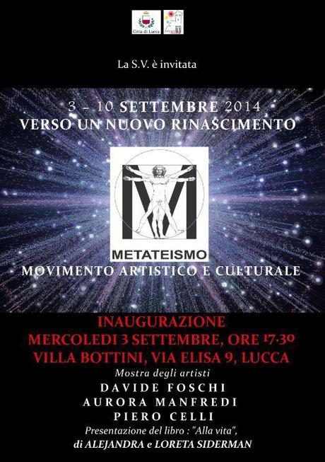 LUCCA: Il Metateismo in mostra al Settembre Lucchese Invito_Lucca
