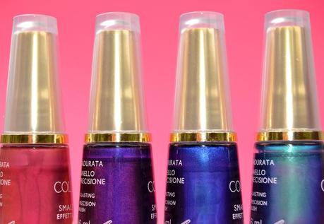 Collistar Smalto Gloss Effetto Metallico Swatches 2