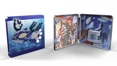 Lussuosi steelbook per Pokémon Rubino Omega e Pokémon Zaffiro Alpha