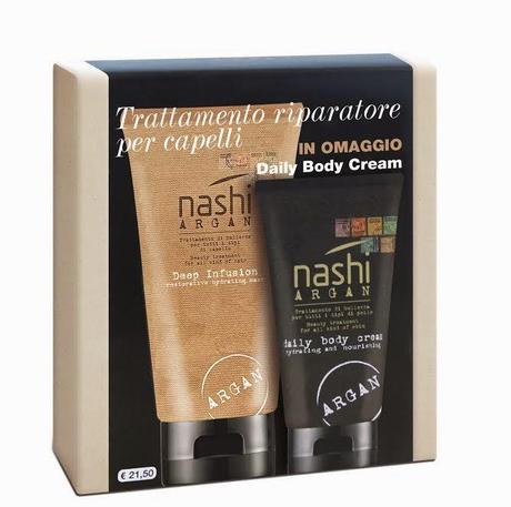 Nashi Argan Deep Infusion regala la nuova Nashi Argan Daily Body Cream