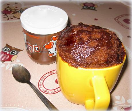 MUG CAKE ALLA NUTELLA