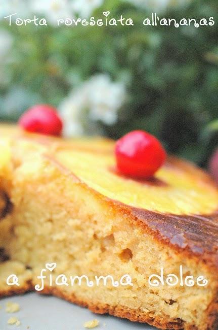 Torta rovesciata all'ananas (veg)